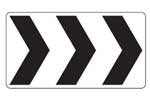 roundabout chevron sign roundabout chevron sign