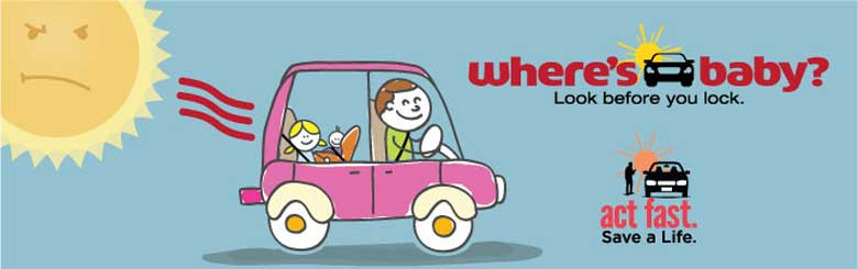 Kids in Hot Cars - Copyright: safecar.gov
