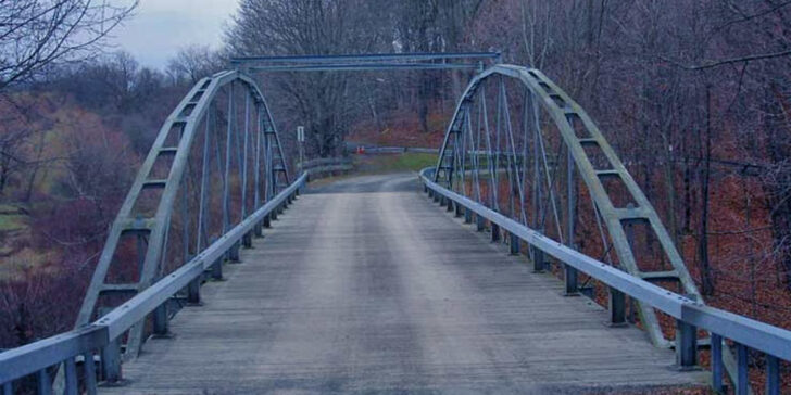 Steel Bridge, Albany, NY - commons wikipedia. Freeze first, dry out last.