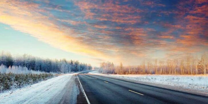 Winter road - copyright: Iakov Filimonov
