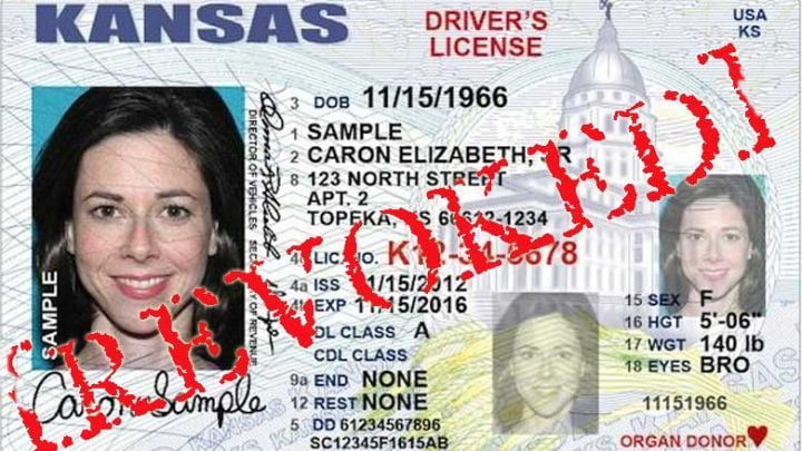 Revoked Kansas Driver's License