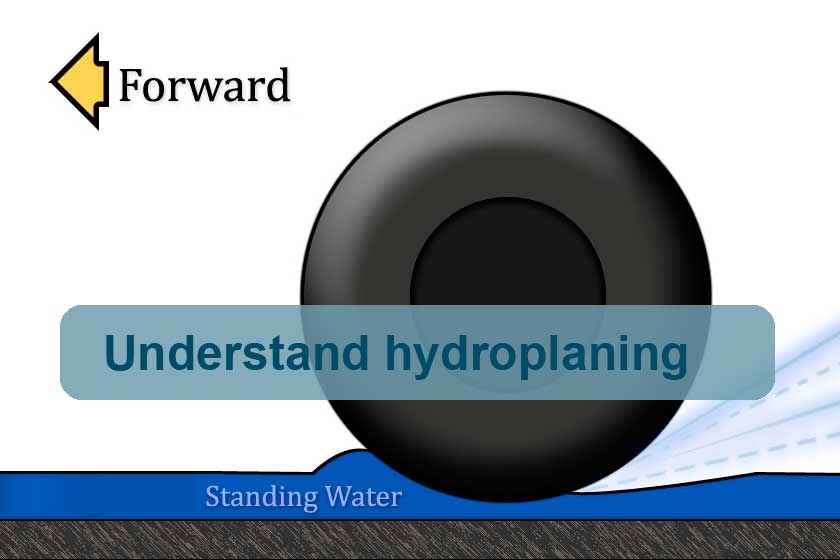 Understand hydroplaning and know what to do
