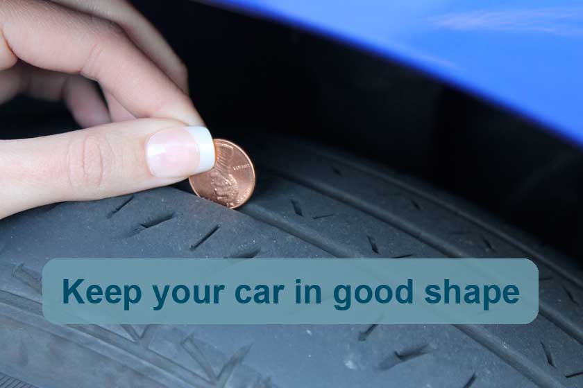 Be prepared for bad weather - keep your car in good shape