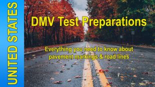 Video: DMV Test Preparations - Road Markings & Lines