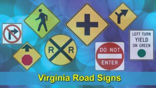Virginia Road Signs Test at Driversprep.com